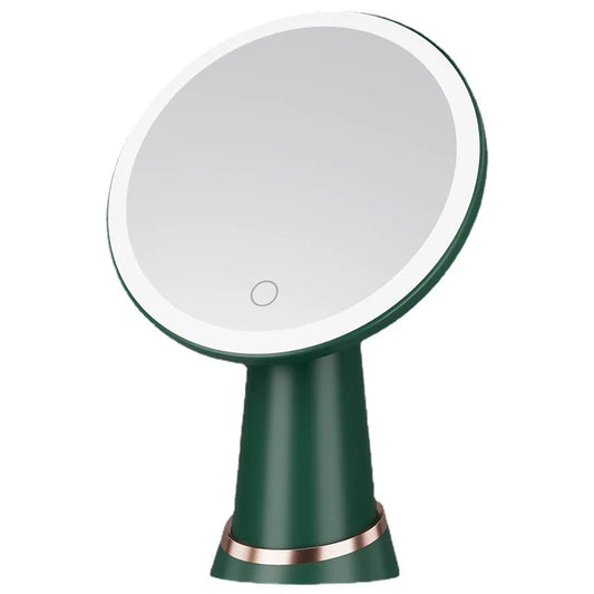 Cosmetic Mirror with Lights 3 Colours LED Cosmetic Mirror Light Rechargeable Stand Light Beauty Cosmetic Light Touch Control